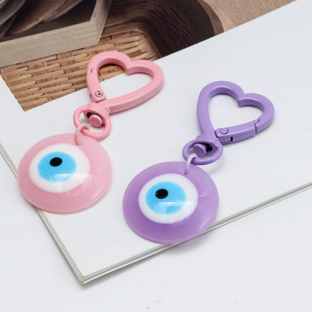 Wholesale Plastic Devil Eye Keychain